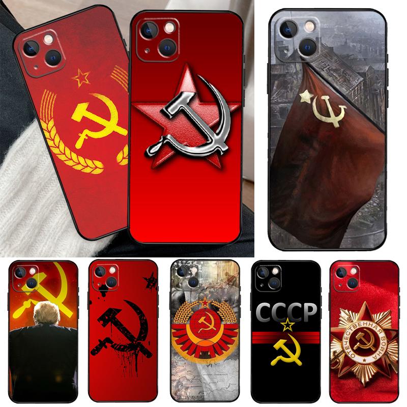 USSR Flag Soviet Union For Huawei Nova 12i 7i 8i 11i 12s Y73 Y70 Y90 Y60 Y72 Y61 Y91 9 10 SE P30 Pro P40 Lite Case
