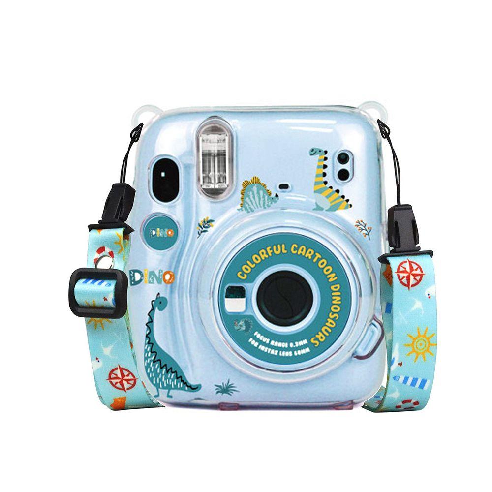 Crystal Sticker Transparent Storage Case Photo Bag Camera Cover Protective Shell