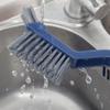 3 in1 Long Handled Gap Brush Hard Bristled Corner Brush Effective Cleaning Brush  Window Grooves