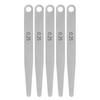 5-Piece Gap Gauge, 0.25 Mm Thickness Gauge, 65MN Steel, Metric Distance Measuring Tool, Single Blade