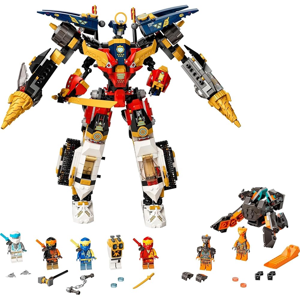 Конструктор LEGO Ninjago Ультра-мех ниндзя 71765 Игрушка для мальчиков от 9 лет