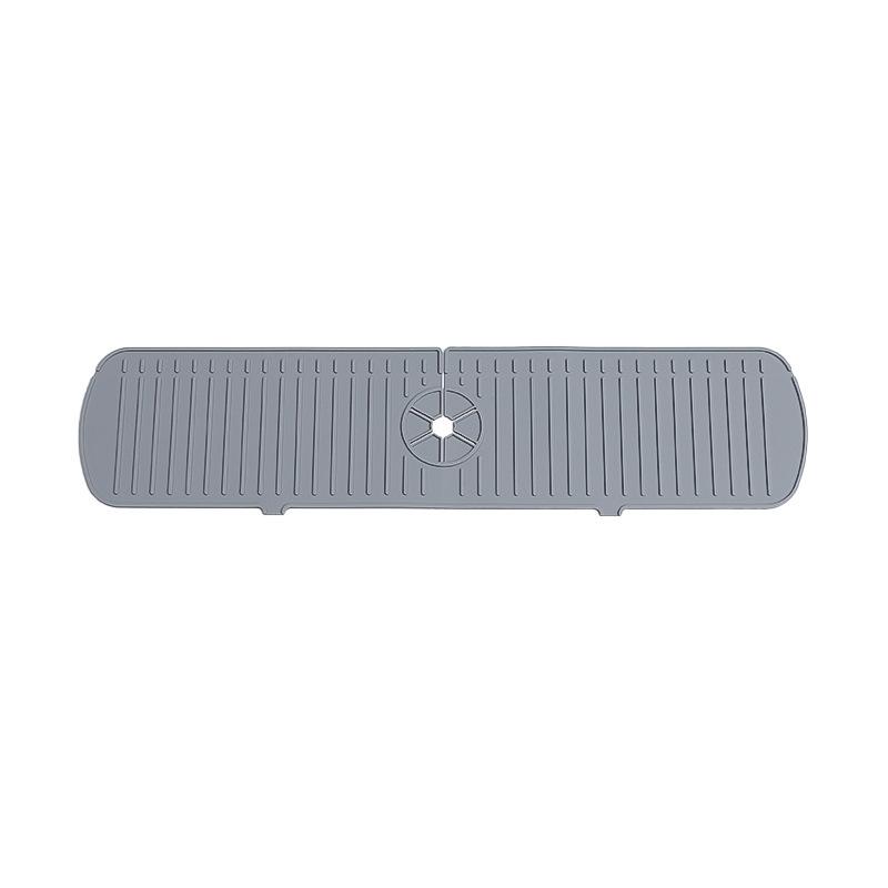 1-3pcs High Quality Silicone Tap Mat,Sink Splash Guard,Kitchen Tap Silicone Drain Mat, Silicone Tap Handle Drip Catcher Tray