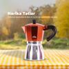 Any Morning Stovetop Espresso Aluminum Moka Pot, 240 ml - 8 oz