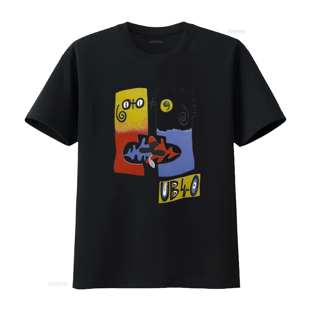 UB40 Band Rat In The Kitchen Cotton T Shirt All Size S 5XL BE2173 vintage Washed streetwear Breathable Versatile Comfortable