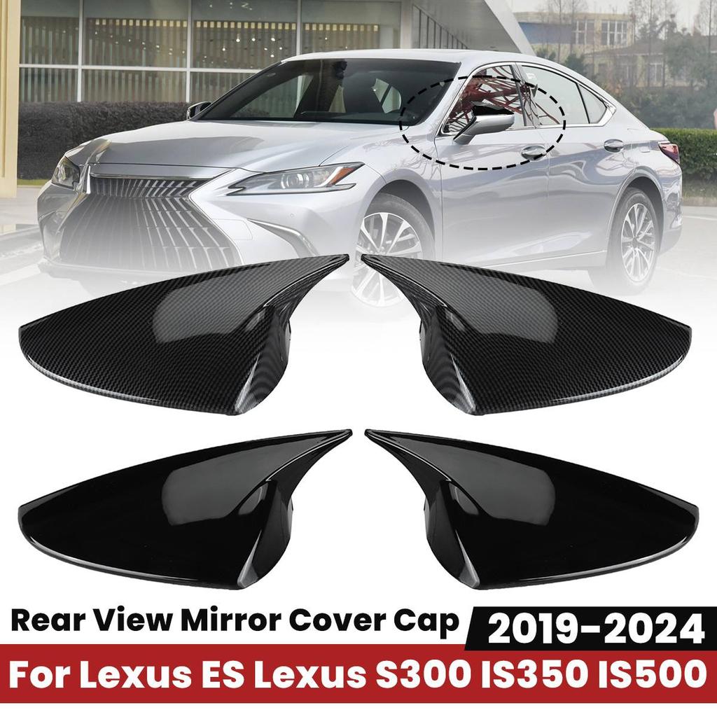 Car Rearview Side Mirror Cover Wing Cap Sticker Exterior For Lexus ES S300 IS350 IS500 2019 2020 2026 2026 2026 2026 ABS Plastic