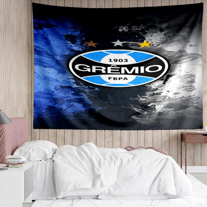 Grêmio logo Tapestry for Bedroom Aesthetic Classroom Tapestries Wall Hanging for Living Room Dorm Office,Ideal Creative Gift