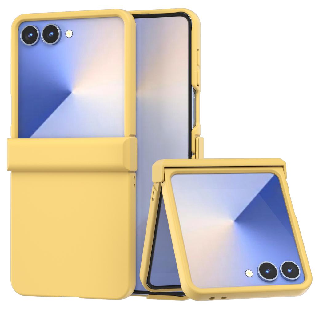 ABEEL For Samsung Galaxy Z Flip7 5G Case Skin Feel PC Phone Cover with Hinge Protection