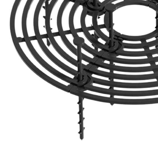 1 Set Plant Pot Grid Reusable Rust-proof ABS Flower Pot Grid Cat Digging Stopper Baby-proofing Supplies for Home