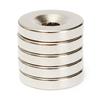 5 шт. 15x3 мм N50 суперсильные круглые блоки с отверстиями в диске редкоземельные неодимовые магниты