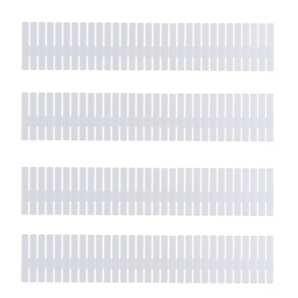 4Pcs DIY Combination Space-Saving Partition Board Closet Separator Drawer Divider Drawer Organizer