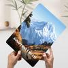 Annapurna Circuit Nepal Mountain Landscape Metal Poster Customized Wall Art Retro Vintage Tinplate Signs for Bedroom Decorations