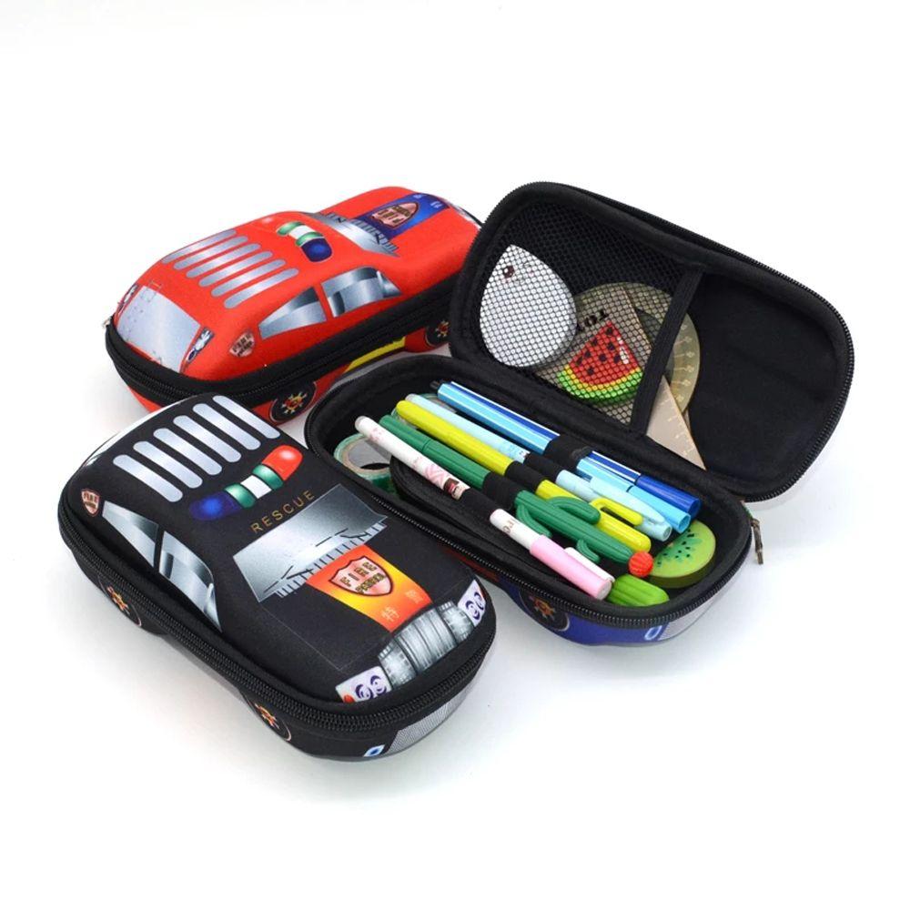 Pen Holder Cartoons Storage Bags Car Pencil Cases School Pencil Box 3D Pencil Bag Stationery Pouch