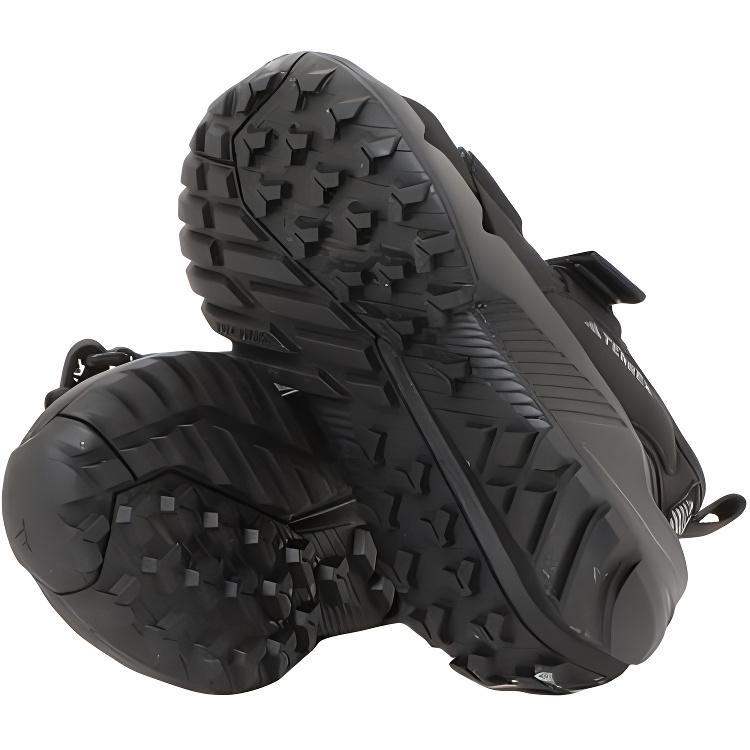 Adidas Terrex Hydroterra At Comfortable Versatile Non-Slip Durable Low-Top Sandals Kids Sandals Black IH6375