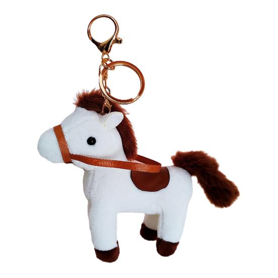 Мягкая плюшевая игрушка-пони для детей, мягкая набивная игрушка для сна и обнимания, реалистичная пятнистая кукла-лошадь, подарок для детей и малышей