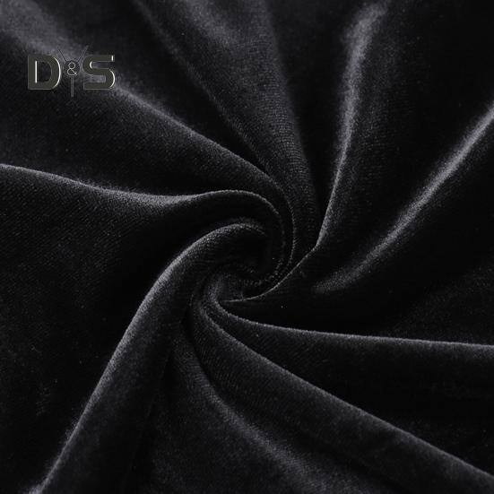 Женское платье для косплея в темном стиле, костюм для Хэллоуина, кружевное лоскутное шитье, цветочная вышивка, рыбий хвост, подол, длинные рукава, узкая талия, трапециевидная форма.