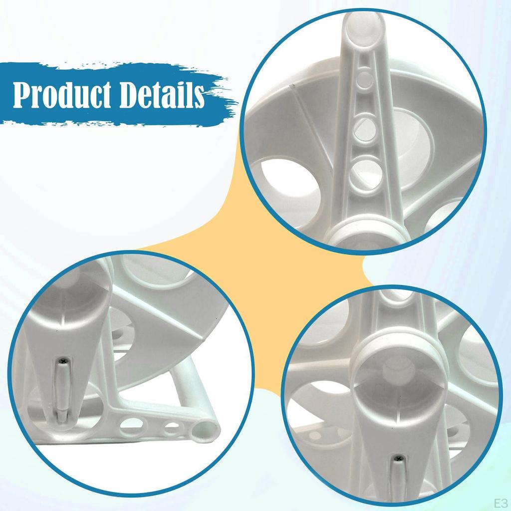 Garden Hose Reel Cart Gardening Tube Stand Multifunctional Storage Strong Organizer Outdoor