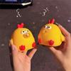 Игрушка-цыпленок ручной работы для снятия стресса, забавная игрушка для снятия стресса и разминания