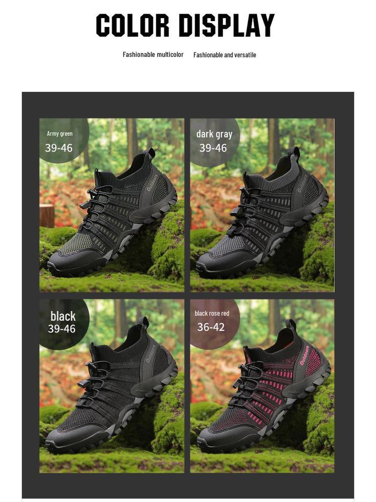 Outdoor Quick-Dry Non-Slip Water Sports Shoes for Climbing, Hiking, Fishing, and Swimming (Men's & Women's)