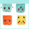 Милый мультяшный плюшевый мешочек на шнурке для Пикачу, Чармандер, Бульбазавр, Сквиртл. Мягкий наполнитель из ПП-хлопка, 20 см