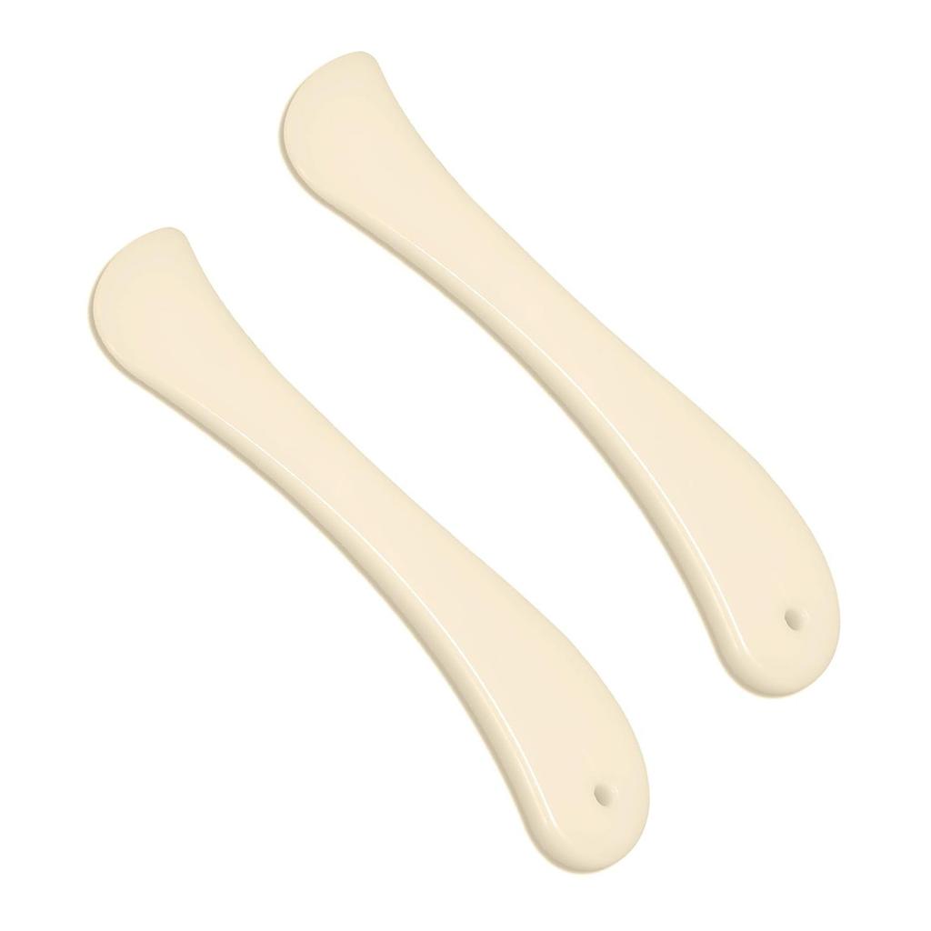 2Pcs Fabric Creaser Tool ABS Bone Folder Paper Creaser Sewing Creasing Tool for Quilting and Origami Art Craft Project