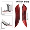 Pair Rear Bumper Reflector For Ford Focus Hatchback 2015-2018 ABS Red Rear Bumper Reflector Car Accessories