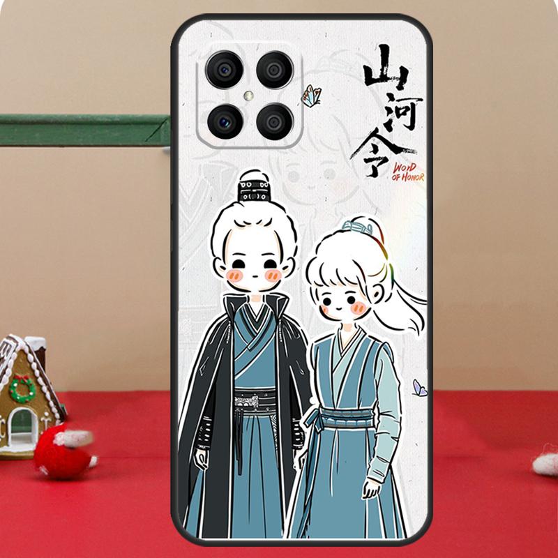 СЛОВО ЧЕСТИ Shan He Ling мультяшный Чехол Для Honor Magic 8 5 6 7 Lite Honor 400 Pro 200 70 90 X8c X8b X9a X9b X9c X9d Win Чехол