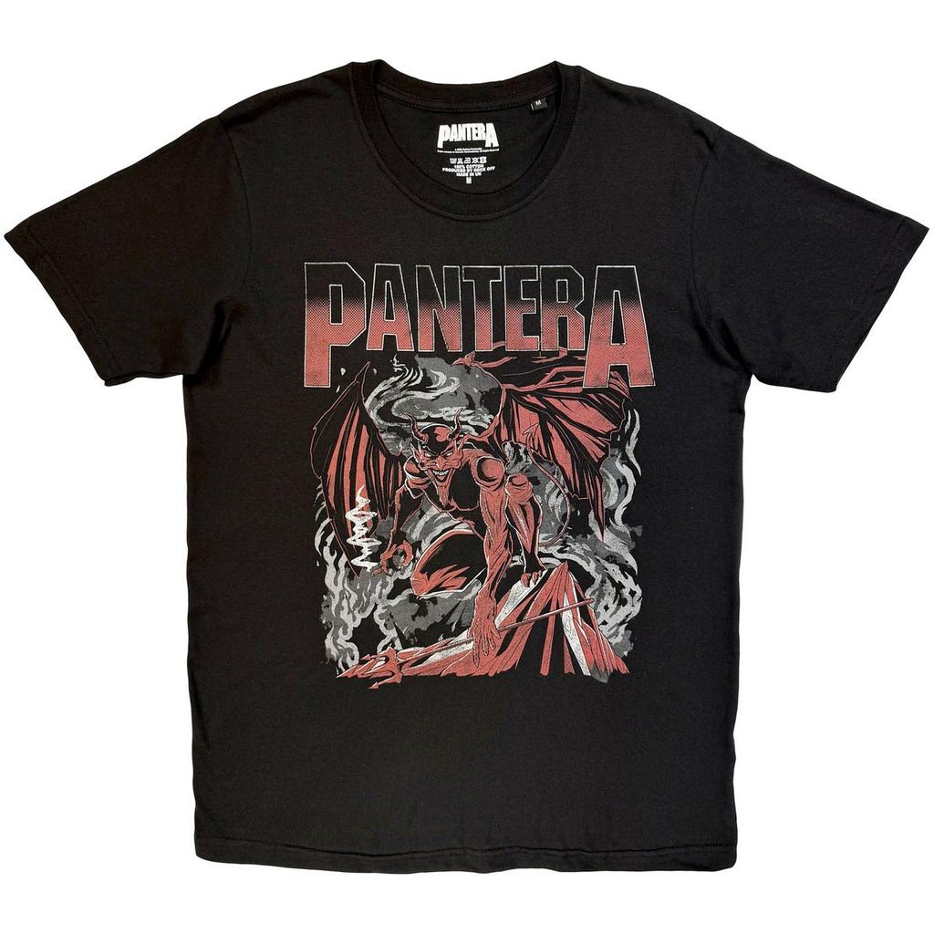 Pantera - Дьявол - Черная футболка