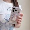 Магнитный чехол для iPhone в корейском стиле, полноэкранный, со звездой и пингвином, для 16 Pro Max/15/14