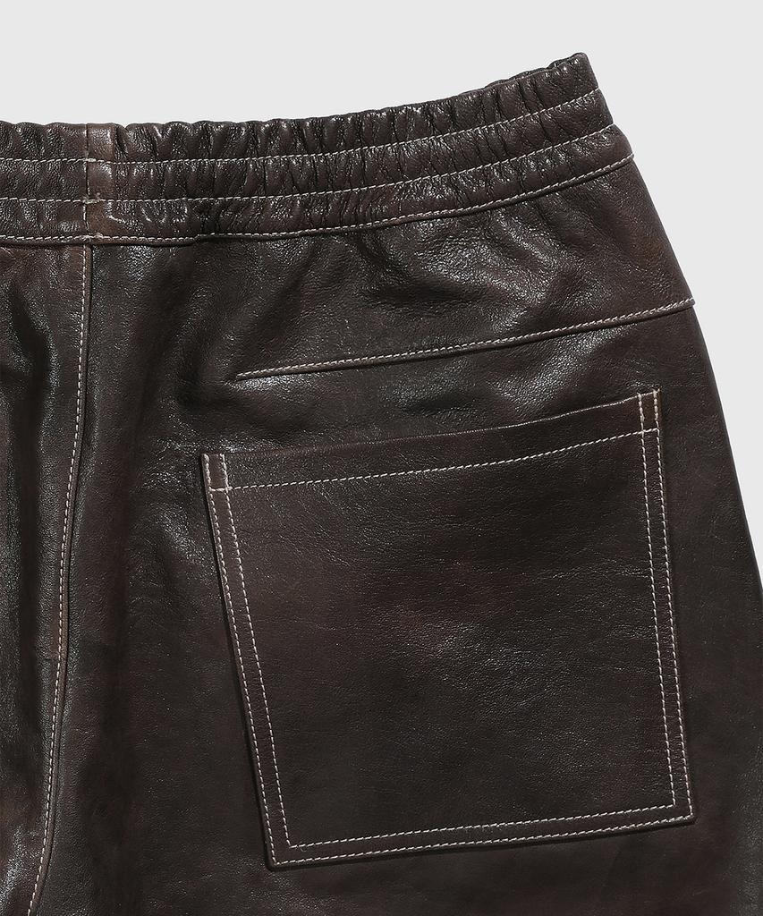 Pal Yuk D-Panel Leather Pants - Brown