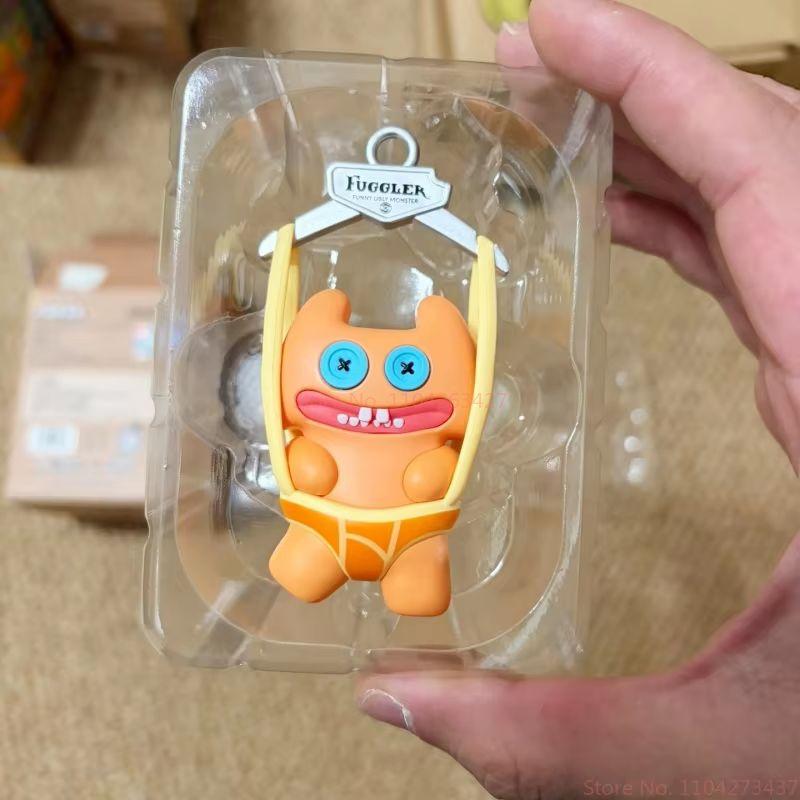 X Jaka Blind Box Car Decoraiton Ornament Model Ugly Monster Figure Statue Desktop Toy Doll Birthday Gift