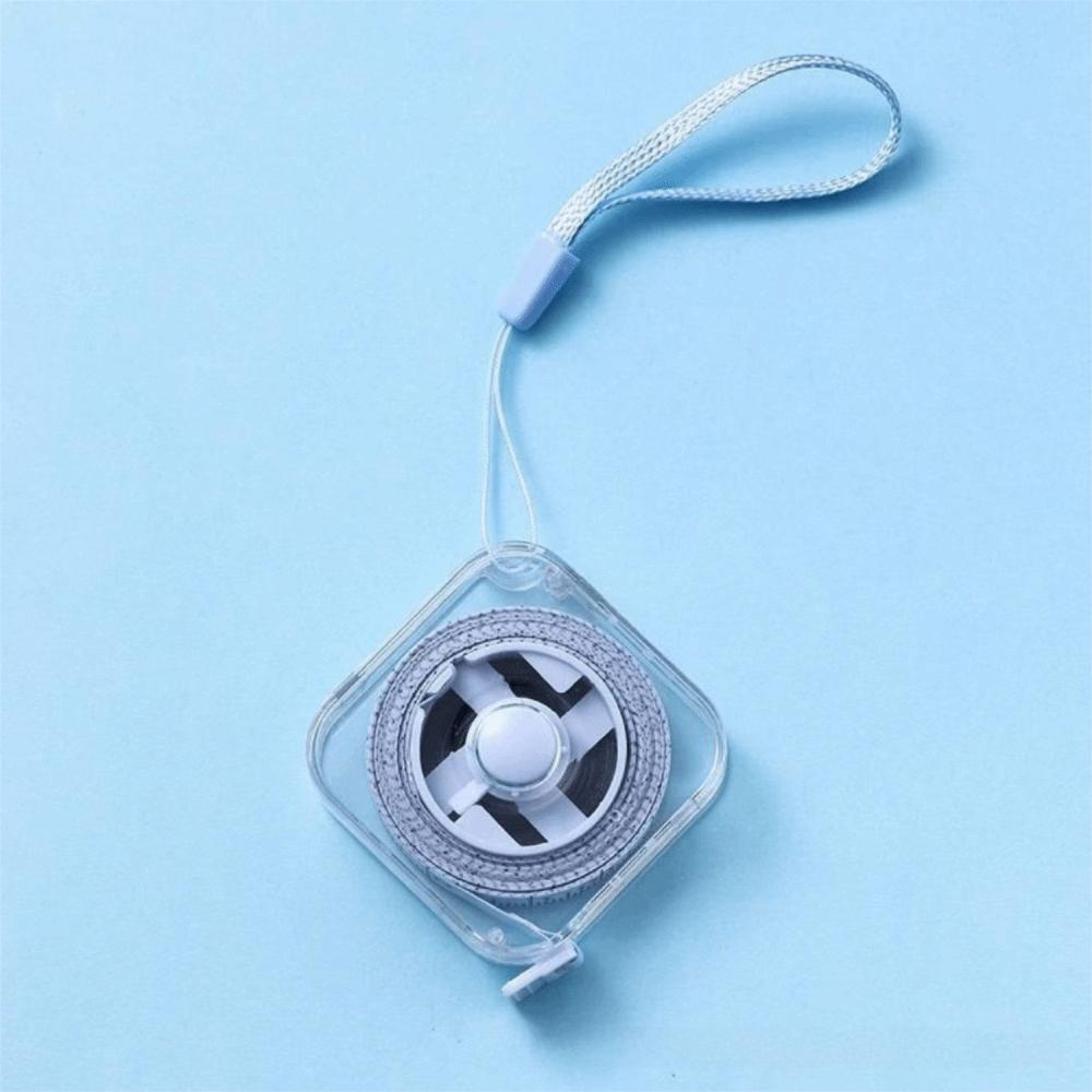 Mini Size Soft Tape Measure 2M Length Measuring Tape Portable Retractable Ruler Home Use