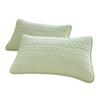 Pillow Cover Quilted Waterproof Pillow Protector Heart Pattern Envelope Pillowcase