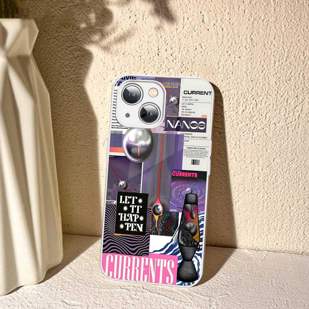 Band T-Tame Impala Tempered Glass For Iphone 14 13 12 11 Pro Mini XS MAX 14Plus X XS XR Cover
