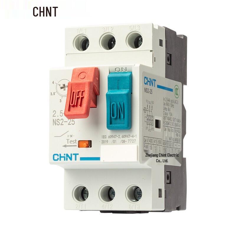 Трехфазный пускатель электродвигателя CHNT NS2-25