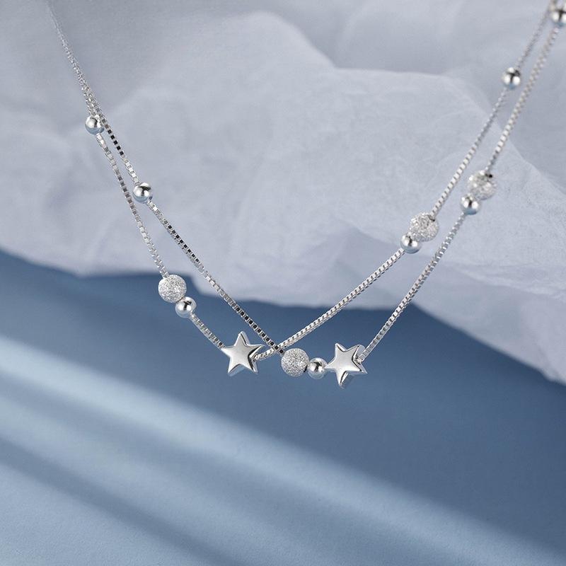 Двухслойный браслет со звездами - Мода в японском и корейском стиле для женщин