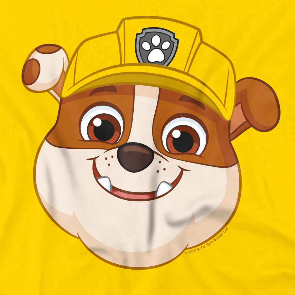 Paw Patrol Mens Grin Rubble T-Shirt