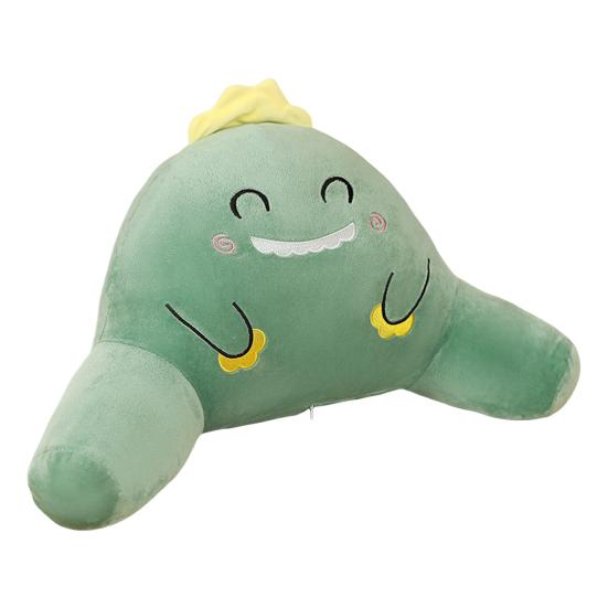 Throw Pillow Cartoon Animal Shape Elastic Fully Filling Plush Stuff Toy Sofa Bed Couch Decoration Office Nap Pillow Chair Waist Protector Car