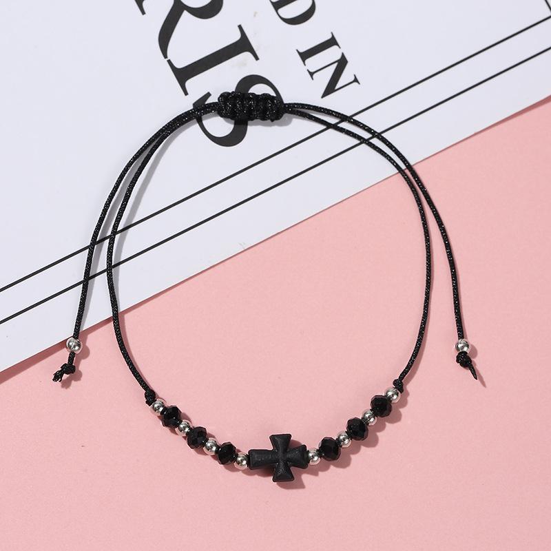 Браслеты из смолы с перекрестной веревкой для женщин, женские красочные браслеты на веревке, подарки, очаровательные летние праздничные украшения