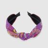 LALA Импортная этническая повязка для волос - L/ФИОЛЕТОВЫЙ