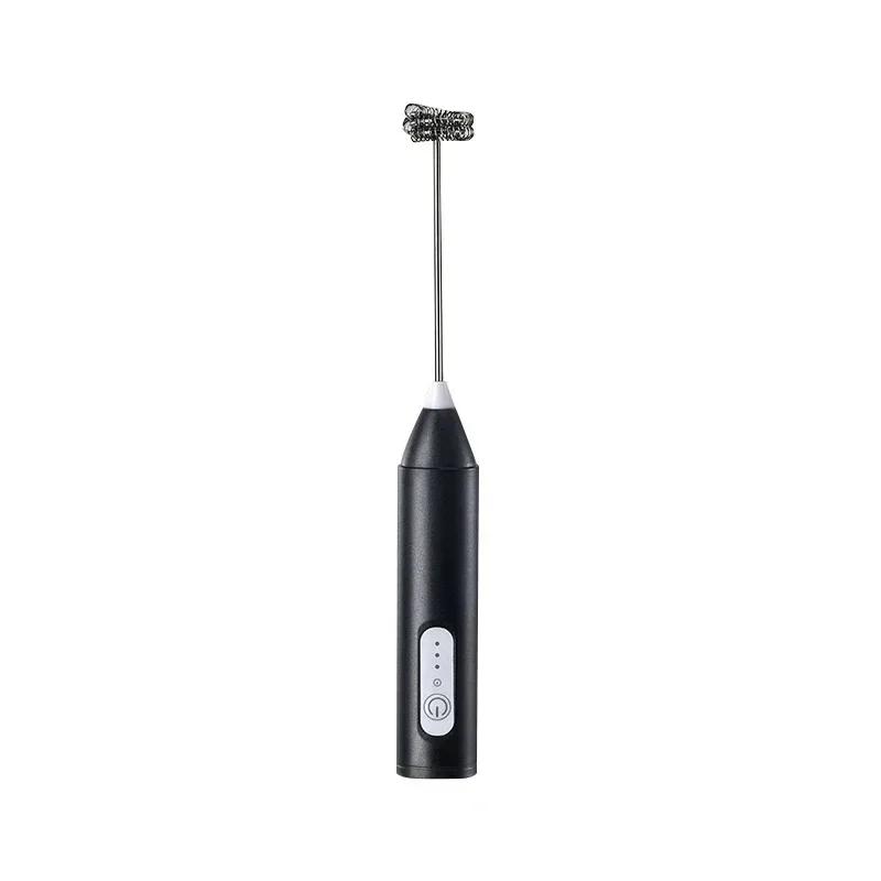 Cordless Milk Frother USB Rechargeable 3 Speeds Handheld Foam Maker for Coffee Cappuccino Latte Matcha Hot Chocolate at Home