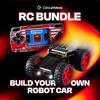 CircuitMess Комплект DIY RC для детей 11+ - создайте и запрограммируйте свой собственный робот-автомобиль и игровую консоль