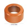 Aluminum 17mm Ball Head Nut And ABS Threaded Screw Base For Magnetic Charging Stand Vehicle Mount Phone Holder Accessory