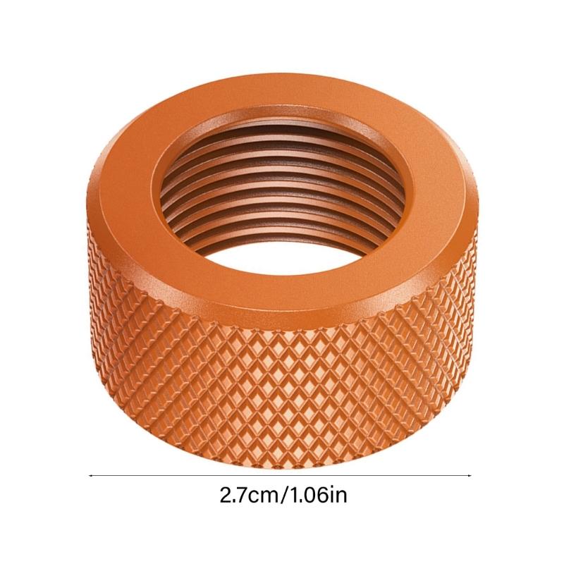 Aluminum 17mm Ball Head Nut And ABS Threaded Screw Base For Magnetic Charging Stand Vehicle Mount Phone Holder Accessory