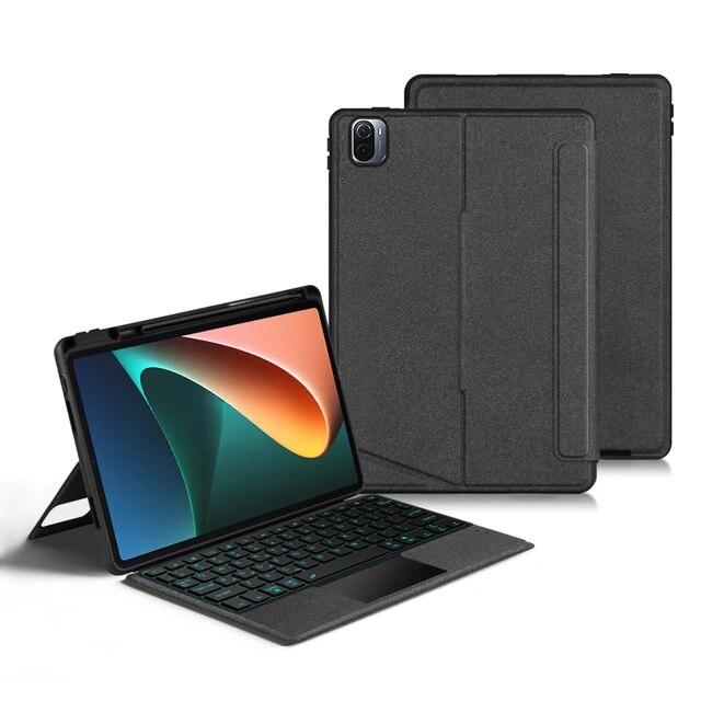 Чехол с Bluetooth-клавиатурой для Xiaomi Mi Pad 5 Pro, 11-дюймовый защитный чехол для планшета Mipad 5 Pro с подсветкой, чехол для сенсорной панели