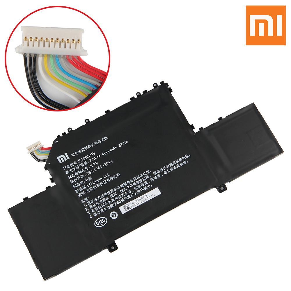 Оригинальный запасной аккумулятор для ноутбука R10B01W для Xiaomi Mi Air 12,5-дюймовый ноутбук 161201-01 161201-AA 4866 мАч