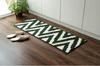 IKEHIKO Kitchen Mat, Bake Green, Approx. 45 X 252 Cm, Non-Slip, Washable, Nordic Style #2047439
