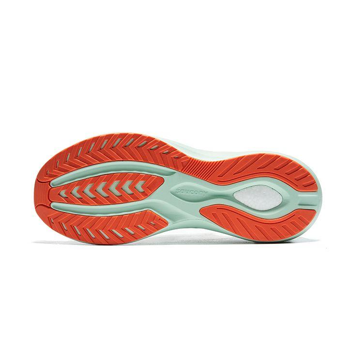 SAUCONY Phoenix Inferno 3 Comfortable Shock Absorption Low-Top Training Sprint Running Shoes Unisex Sneaker Light-Gray Green S28227-2