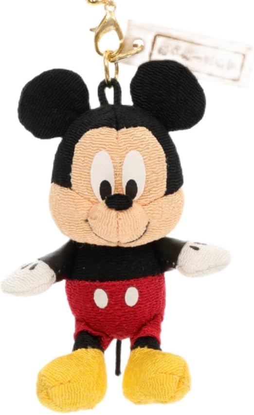Ремешок Disney Mickey в японском стиле с талисманом Senjafuda Disney Resort Limited Netsuke Crepe Crafts Style