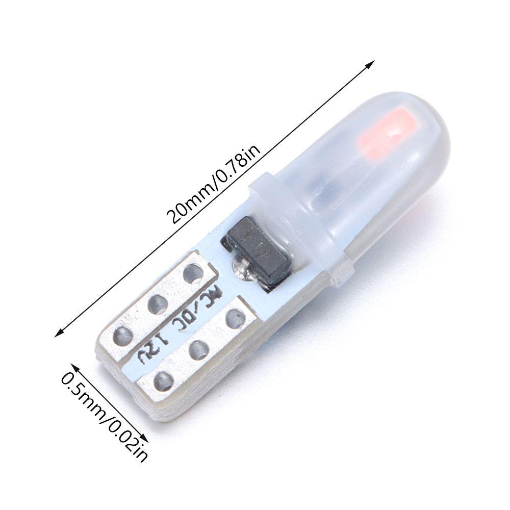 5Pcs New 2SMD Automotive Interior Dashboard Lights Car Lights Gear Light Indicator Bulbs