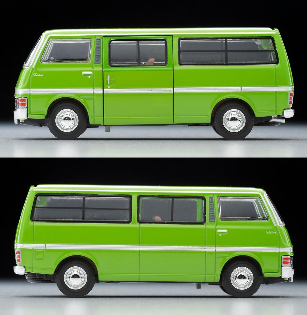 Tomica Limited Vintage Neo LV-N323a Nissan Caravan Long Deluxe Green 78 Year Готовый продукт